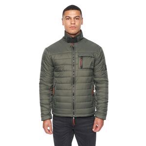 Duck and Cover Mens Carricore Padded Jacket / Olive